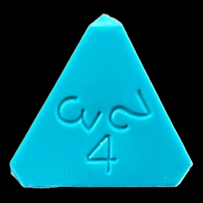 GameScience Opaque Turquoise D4 Dice