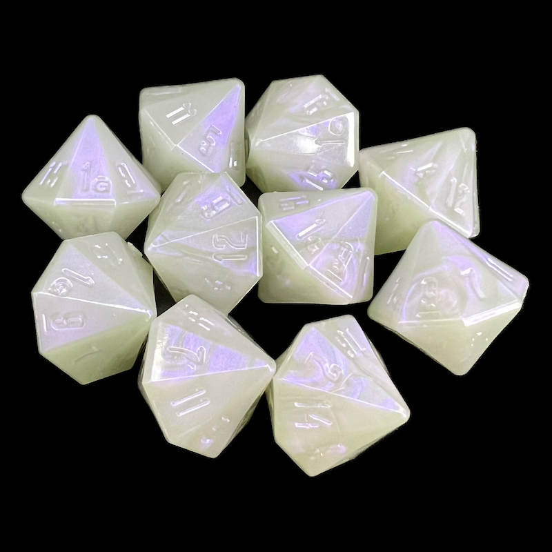 CLEARANCE GameScience Permafrost 10 x D16 Dice