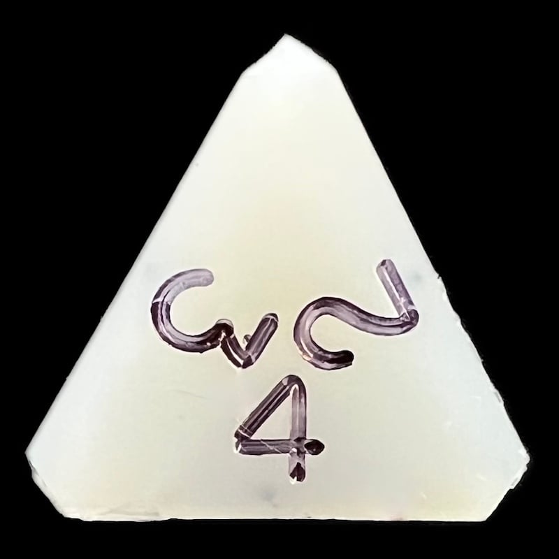 GameScience Permafrost & Black Ink D4 Dice