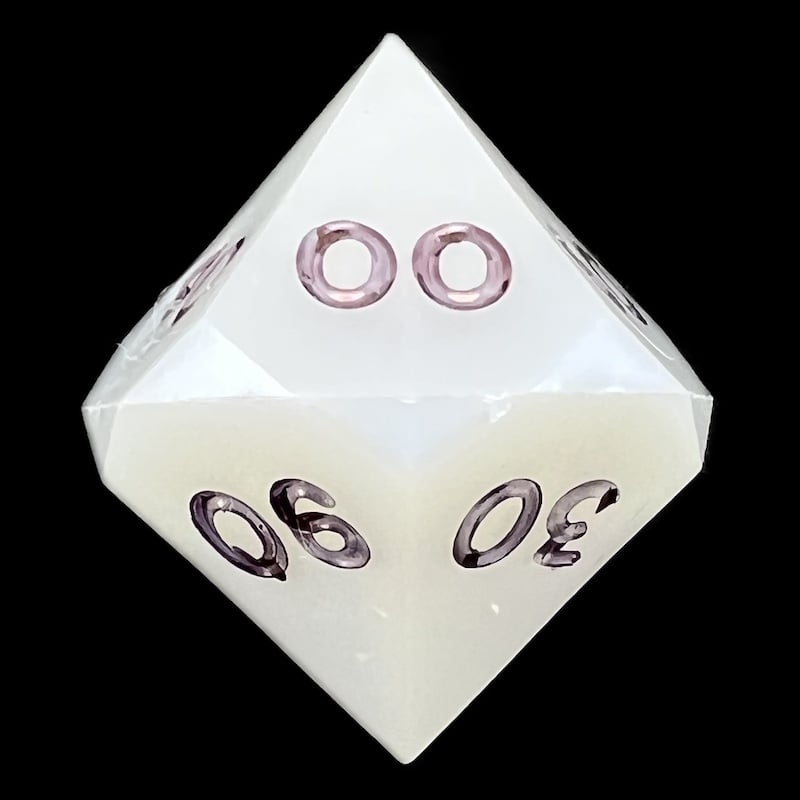 GameScience Permafrost & Black Ink Percentile Dice