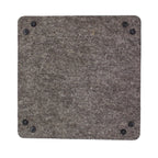 Folding Heathered Felt Dice Tray - Granite