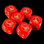 HALF PRICE CLEARANCE Hordes Skorne 14mm 6 x D6 Dice Set OOP