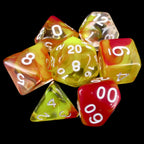 TDSO Mystic Flame 7 Dice Polyset LTD EDITION