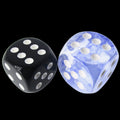 Role 4 Initiative Diffusion Sapphire 18mm D6 Spot Dice