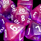 TDSO Aurora Script Heroines Hope 7 Dice Polyset