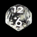 HALF PRICE CLEARANCE TDSO Confetti Butterfly Black D12 Dice