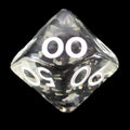 HALF PRICE CLEARANCE TDSO Confetti Butterfly Black Percentile Dice