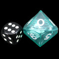 Koplow Green Double D10 Dice