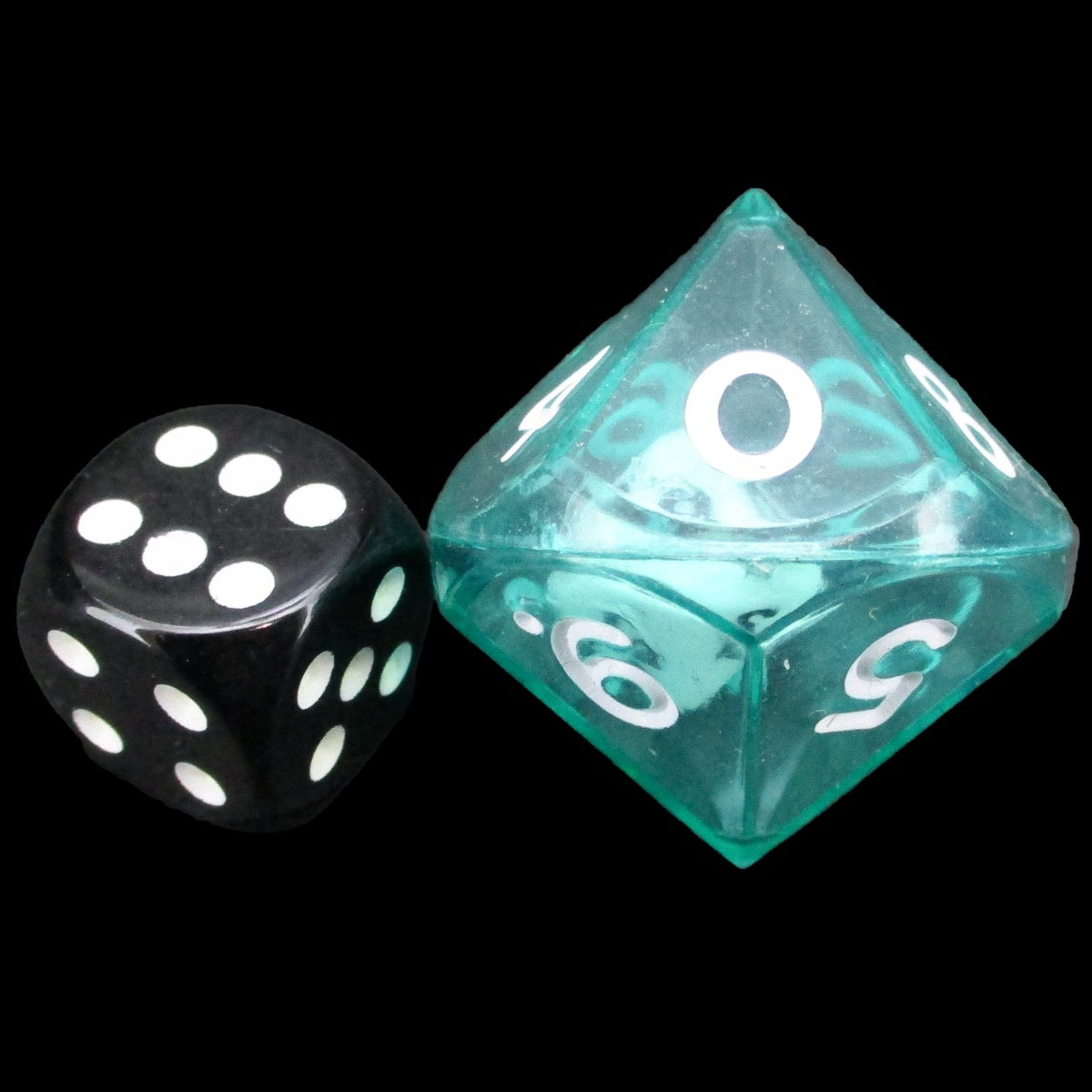 Koplow Green Double D10 Dice