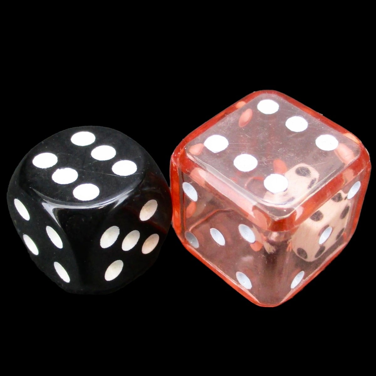 Koplow Red Double 19mm D6 Spot Dice