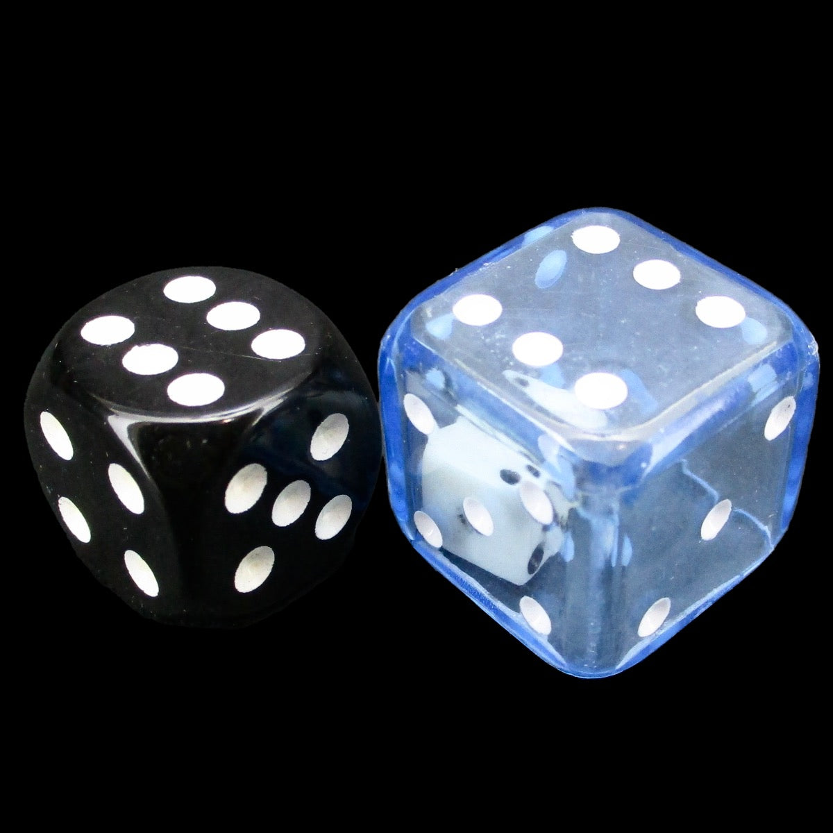 Koplow Blue Double 19mm D6 Spot Dice