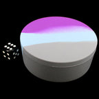 HALF PRICE TDSO Silicone Rubber Protective 7 Dice Polyset Box Storage Case - Purple Haze