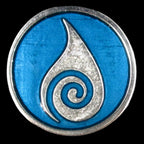Elemental Water Legendary Metal Coin