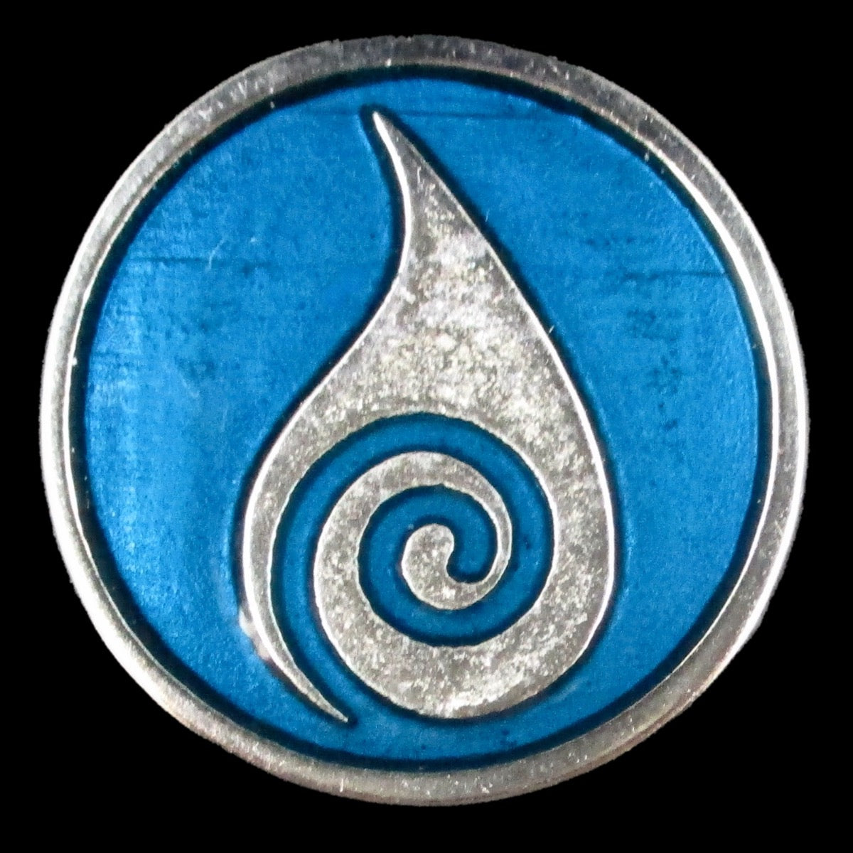 Elemental Water Legendary Metal Coin