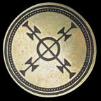 Alchemist Legendary Metal Gold Coin