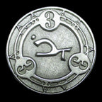 Legendary Spell Token Level 3 Metal Coin