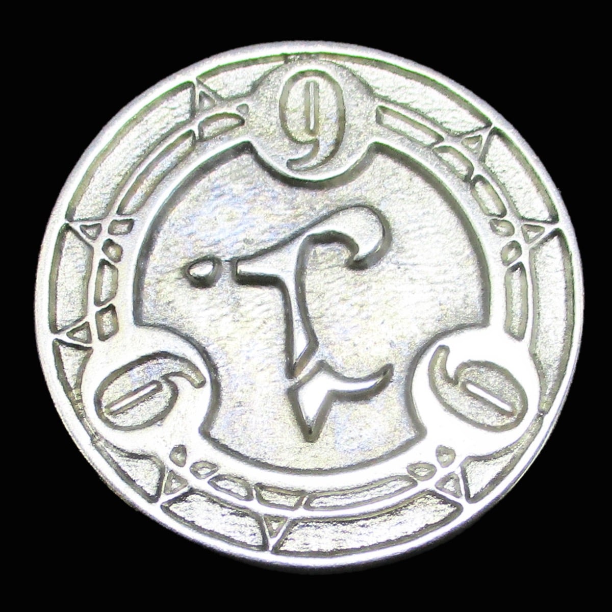 Legendary Spell Token Level 9 Metal Coin