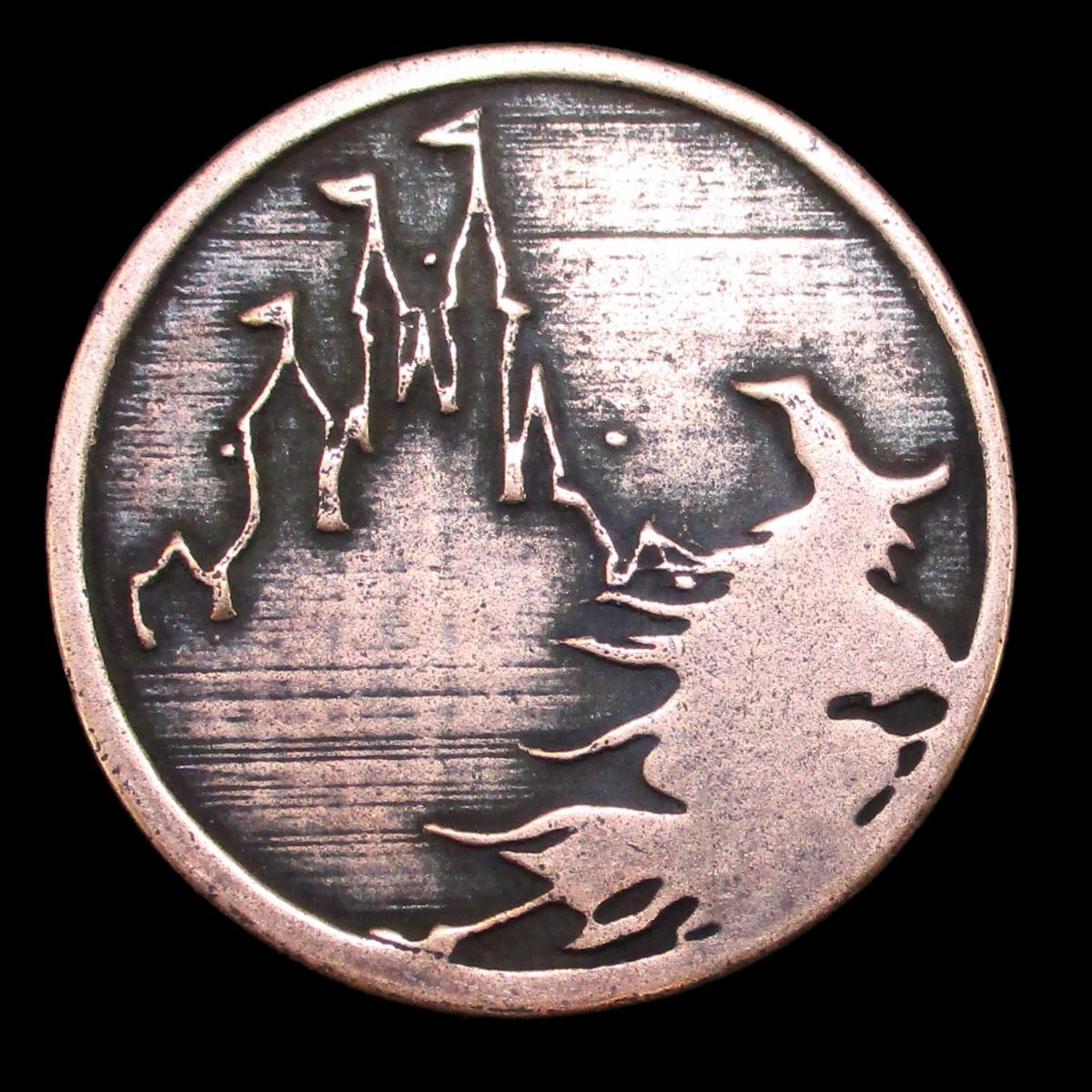 Magician Legendary Metal Copper Coin