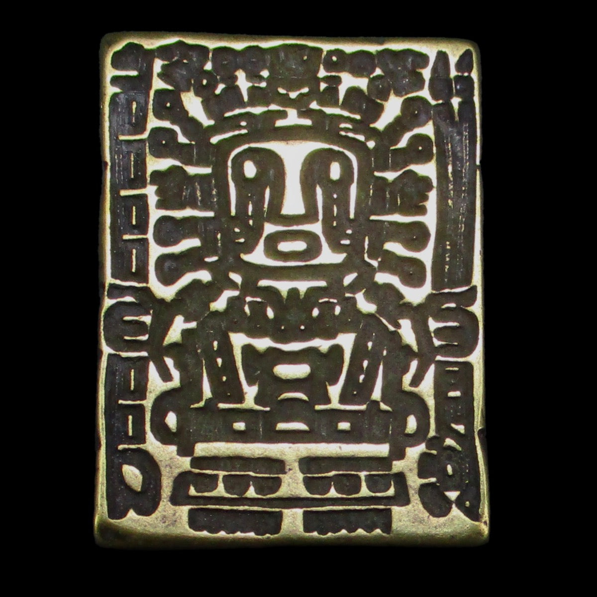 Amerindian Legendary Metal Gold Coin