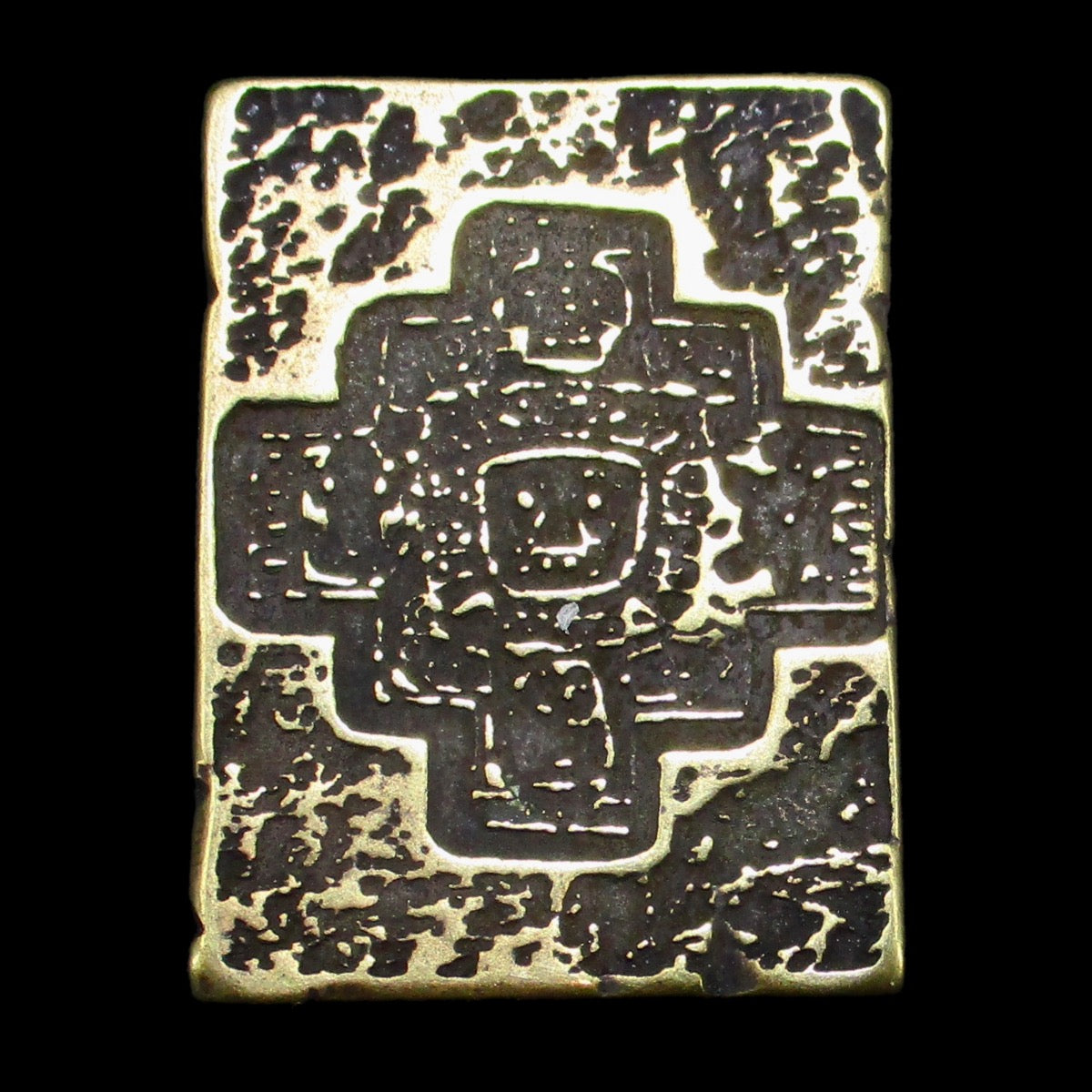 Amerindian Legendary Metal Gold Coin