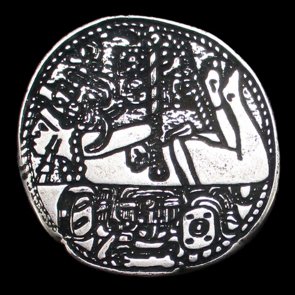 Amerindian Legendary Metal Silver Coin
