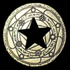 Wizard Legendary Metal Gold Coin