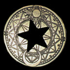 Wizard Legendary Metal Gold Coin