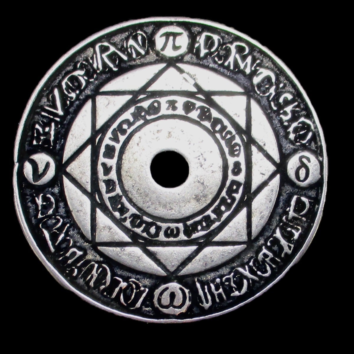 Wizard Legendary Metal Silver Coin