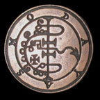Wizard Legendary Metal Copper Coin