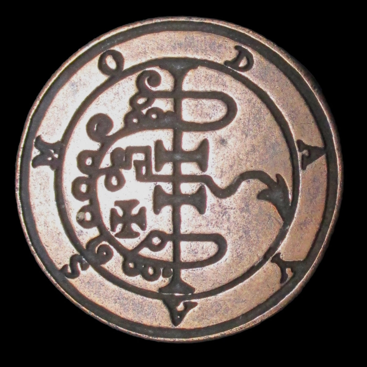 Wizard Legendary Metal Copper Coin