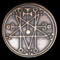 Wizard Legendary Metal Copper Coin