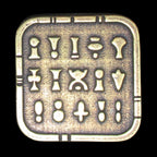 Alien Legendary Metal Gold Coin