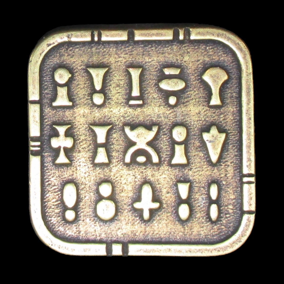 Alien Legendary Metal Gold Coin