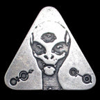 Alien Legendary Metal Silver Coin