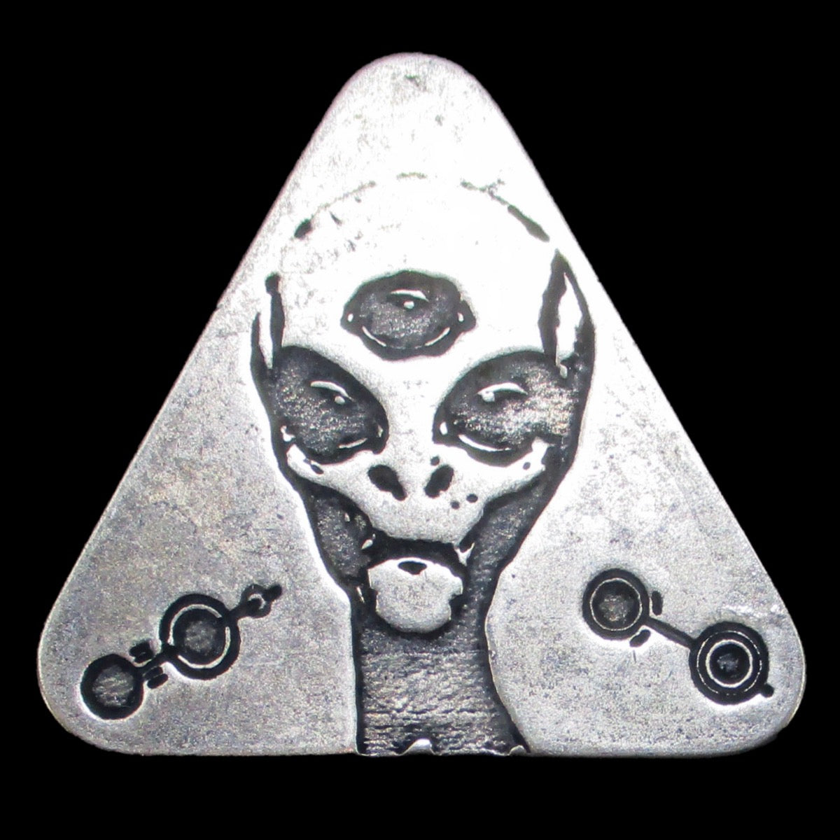 Alien Legendary Metal Silver Coin