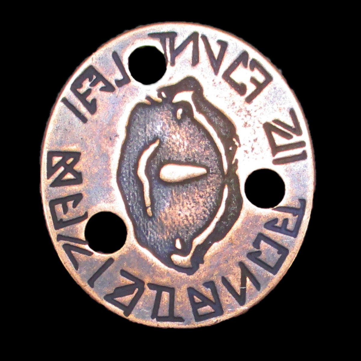 Alien Legendary Metal Copper Coin