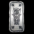 Ingot Units '20' Legendary Huge Metal Silver Bar