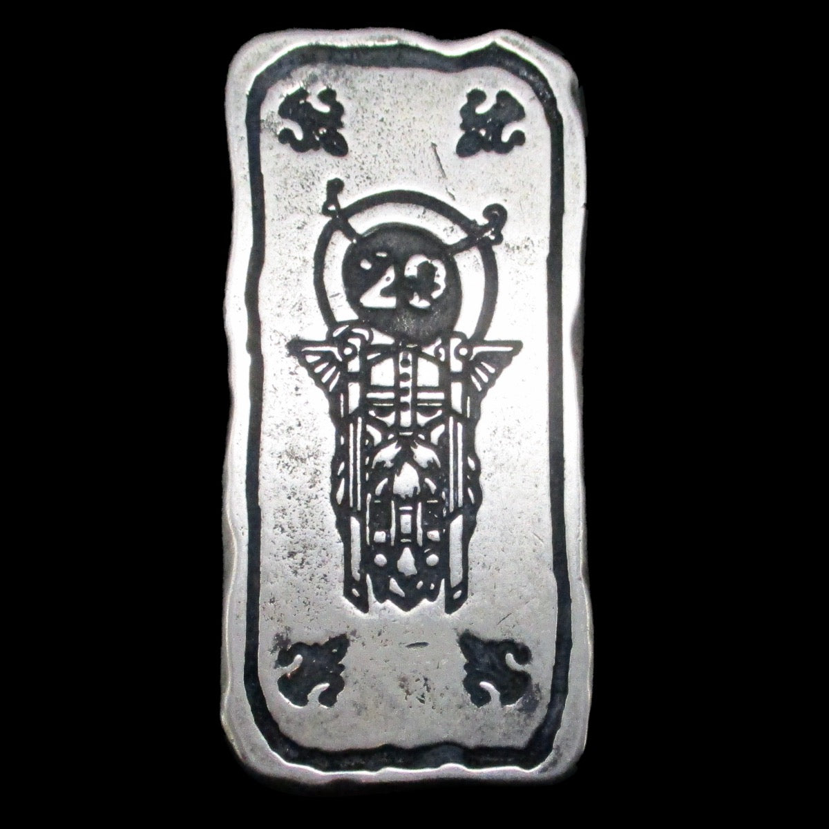 Ingot Units '20' Legendary Huge Metal Silver Bar
