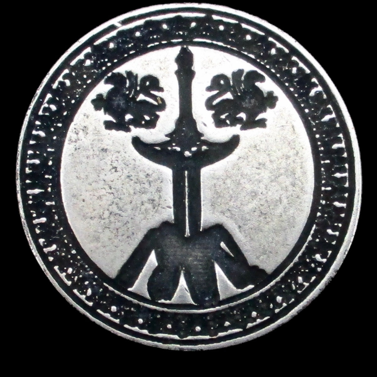 Camelot Legendary Metal Silver Coin