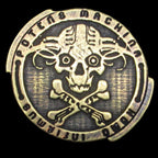 Cyberpunk Legendary Metal Gold Coin