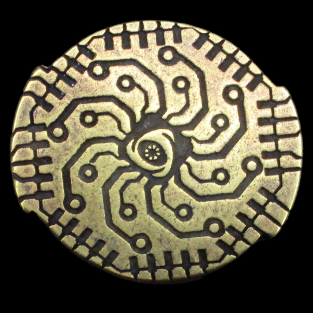 Cyberpunk Legendary Metal Gold Coin