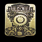 Train Legendary Metal Gold Coin
