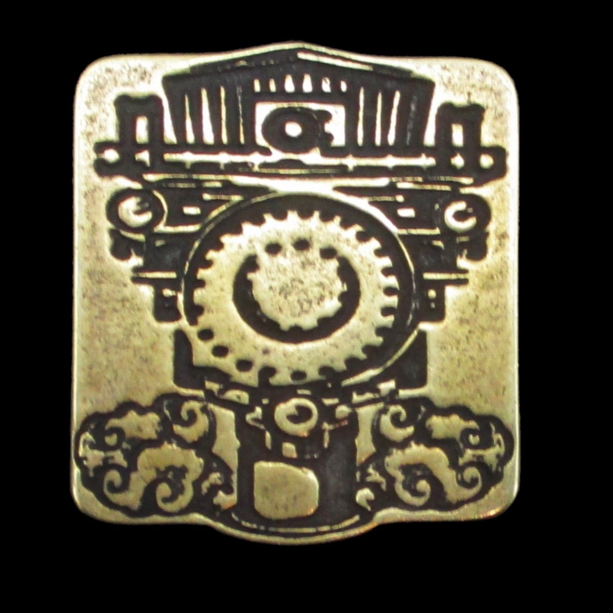 Train Legendary Metal Gold Coin