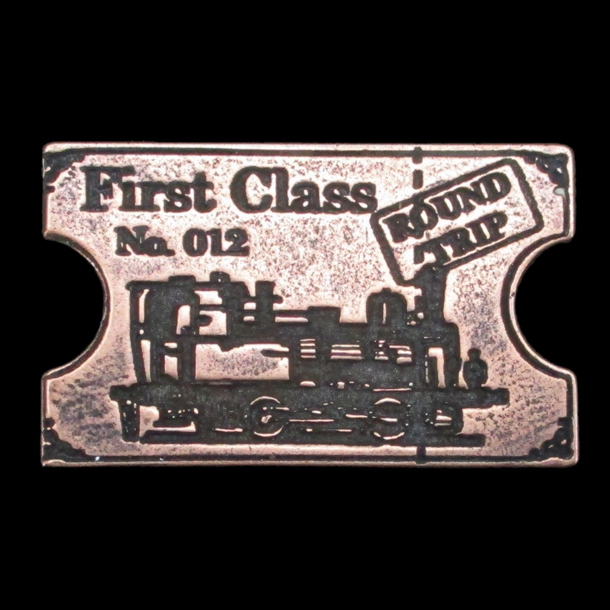 Train Legendary Metal Copper Coin