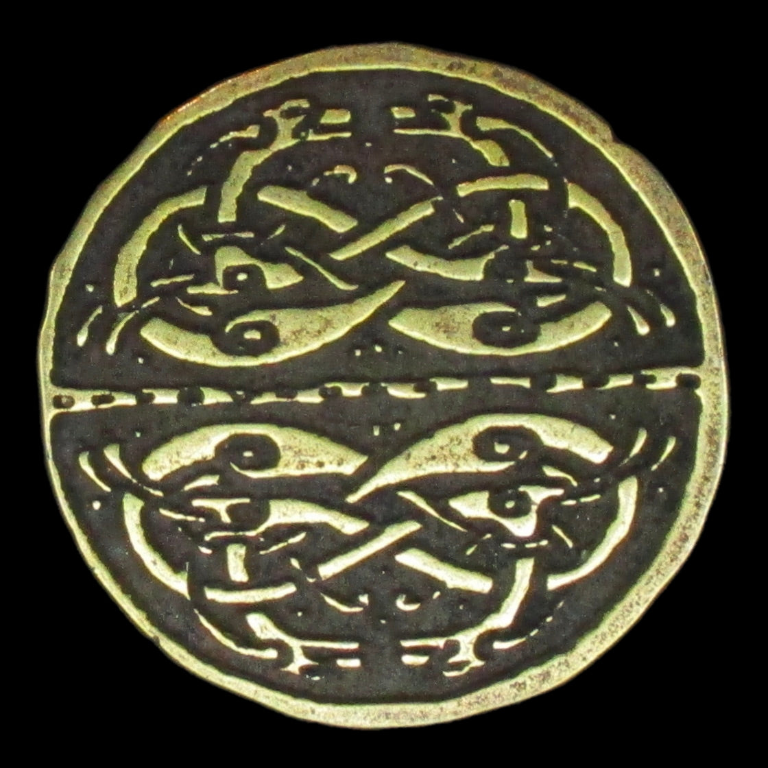 Celtic Legendary Metal Gold Coin