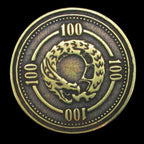 Creature Unit '100' Legendary Metal Gold Coin