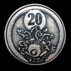 Creature Unit '20' Legendary Metal Silver Coin