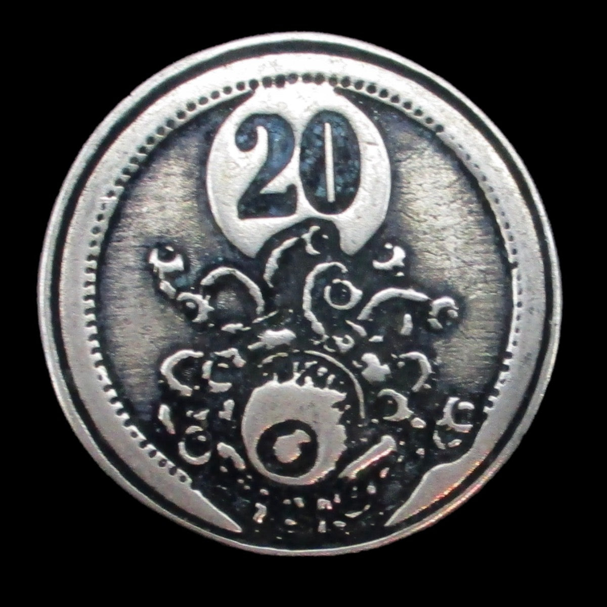 Creature Unit '20' Legendary Metal Silver Coin