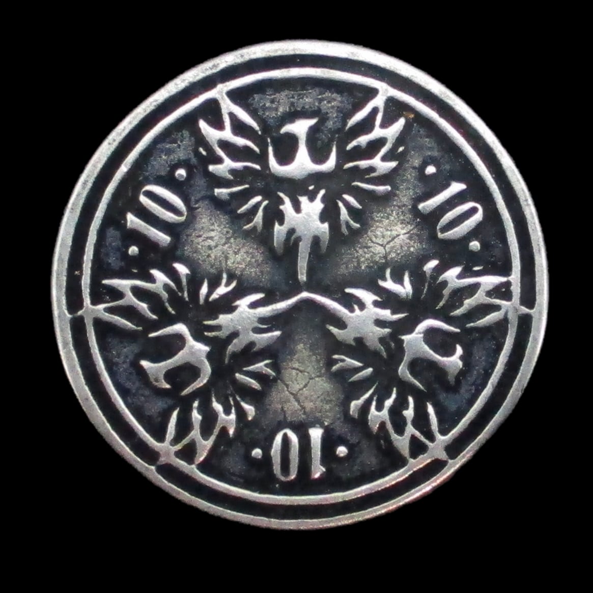 Creature Unit '10' Legendary Metal Silver Coin