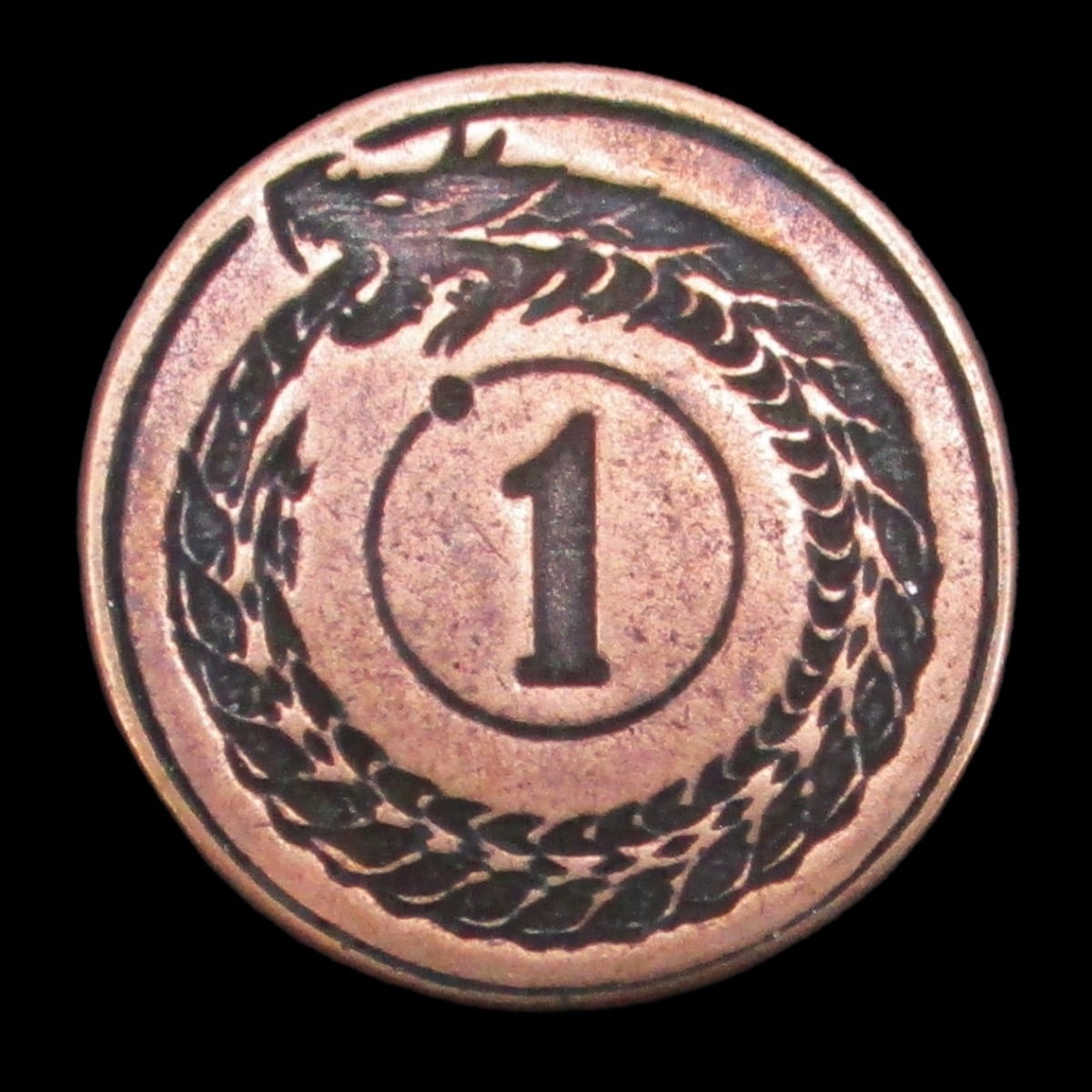 Creature Unit '1' Legendary Metal Copper Coin
